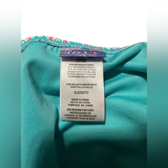 Coco Rave Women’s Bikini 2 Piece Swimsuit Neon 32DD XL - Picture 7 of 10